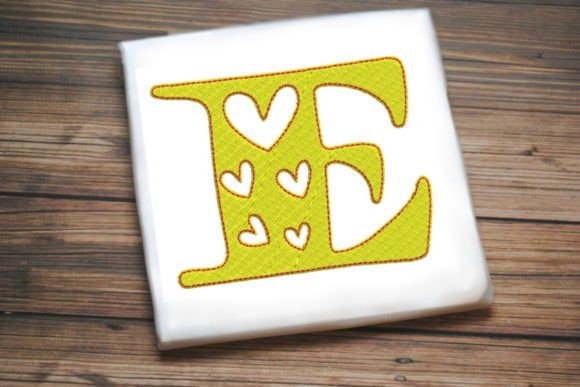 Alphabet Letter E Multi Heart Review