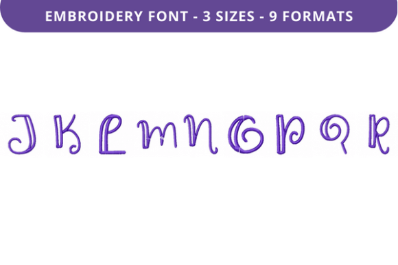 Boxed Sage Font Uppercase J to R Review