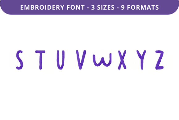 Brittle Bush Font Uppercase S to Z Review
