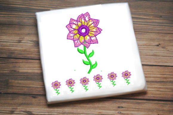 Review: Beautiful Purple Flower for Real Embroidery Projects