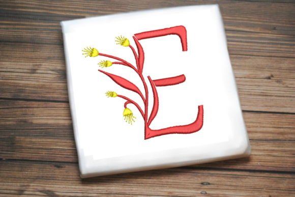 Review: Floral Monogram Letter E for Gifts