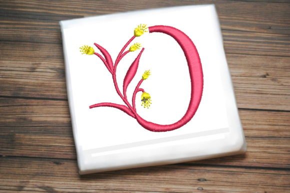 Review: Floral Monogram Letter O for Boutique Apparel