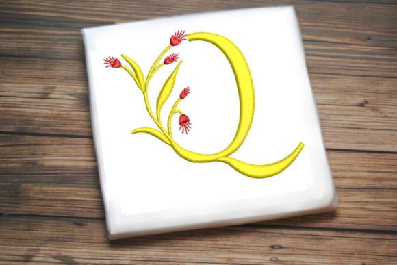 Review: Floral Monogram Letter Q for Personalized Gifts
