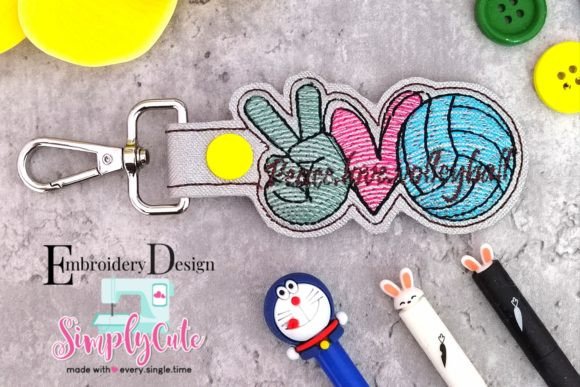 Review: ITH Snap Tab Peace Love Volleyball Design