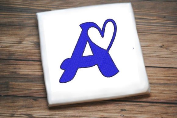 Review: Letter A with Beautiful Heart Design