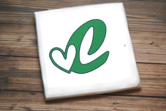Review: Letter C with Beautiful Heart Design