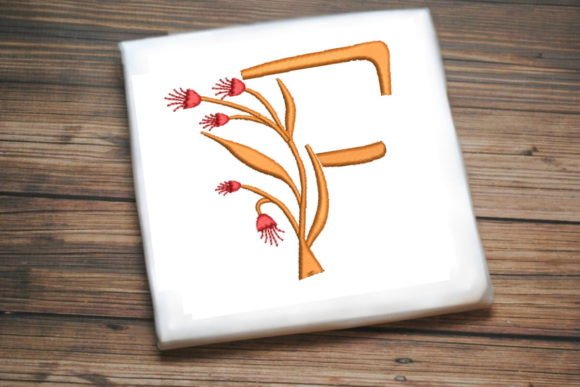Reviewing Floral Monogram Letter F for Holiday Collections