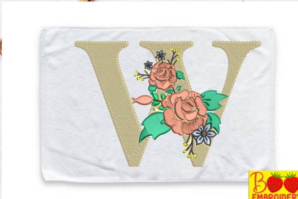 Reviewing Letter W and Flower for Holiday Sales