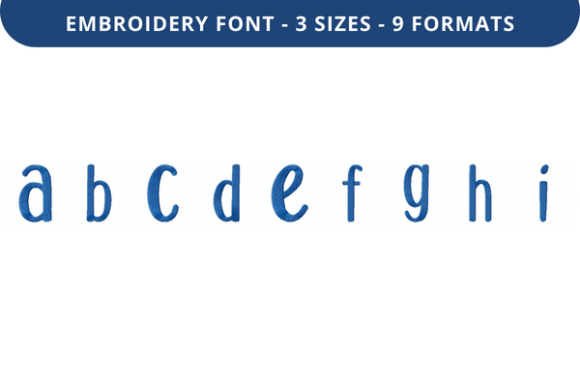 Reviewing Rosmerta Font Lowercase a to I for Brand Merch