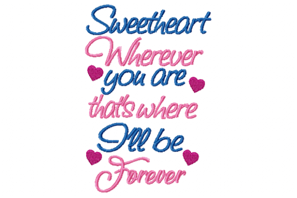 Sweetheart Embroidery Design Review for Small Business Merch