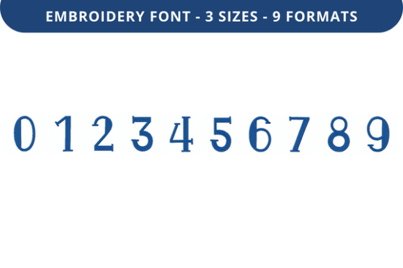 Weather Bee Font 0 to 9: A Holiday Embroidery Review